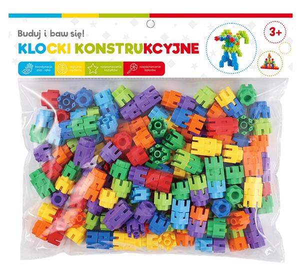 KLOCKI - PUZZLE ŚRUBKI 175EL ASKATO