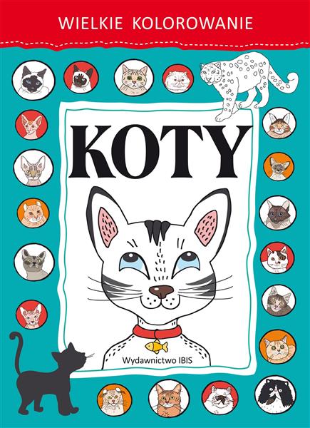 WIELKIE KOLOROWANIE. KOTY