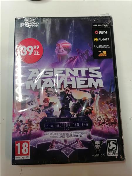 AGENTS OF MAYHEM - GRA PC