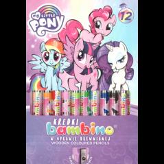 KREDKI BAMBINO DREWNIANE MY LITTLE PONY ST.MAJEWSK