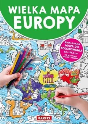 WIELKA MAPA EUROPY