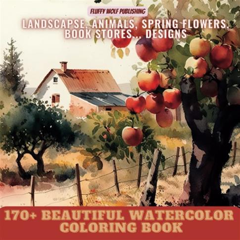 170+ Beautiful Watercolor Coloring Book