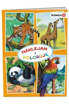 WILD LIFE. NAKLEJAM I KOLORUJĘ