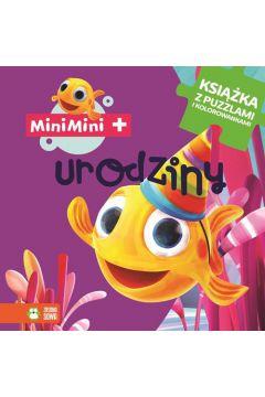 URODZINY, KSIĄŻKA Z PUZZLAMI KOLOROWANKA