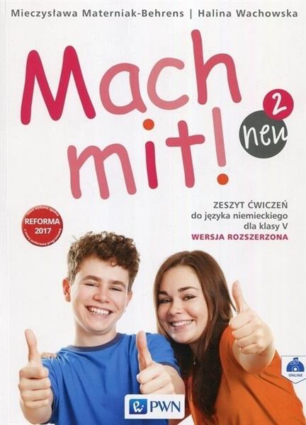 MACH MIT! NEU 2. JĘZYK NIEMIECKI. KLASA 5. ZESZYT