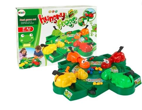 Gra Zręcznościowa Głodne Żabki Kulki Dźwignia