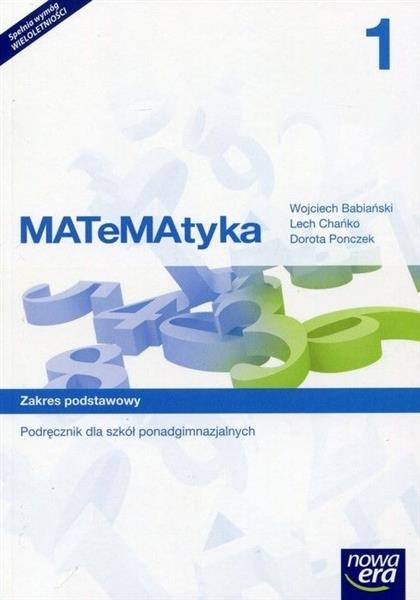 MATEMATYKA 1. PODRĘCZNIK DLA SZKÓŁ PONADGIMNAZJALN