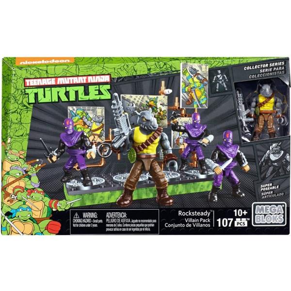 MEGA BLOKS ŻÓŁWIE NINJA - FIGURKA BITEWNA ROCKSTEA