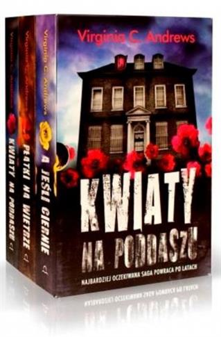 PAKIET. Kwiaty na poddaszu / Płatki na wietrze /..