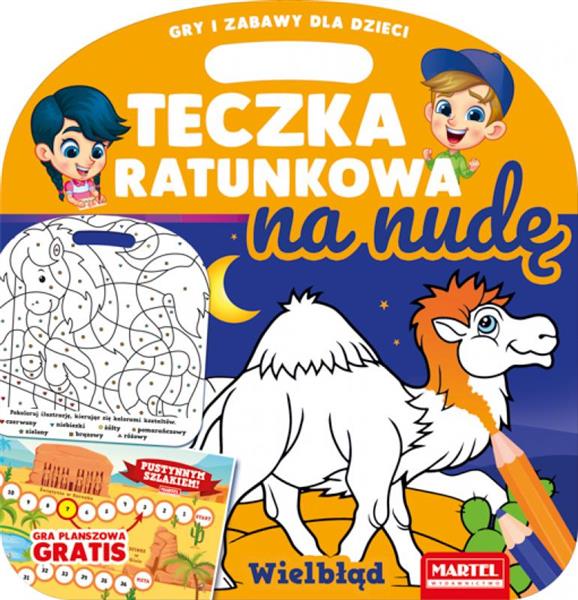 TECZKA RATUNKOWA NA NUDĘ. WIELBŁĄD Z GRĄ