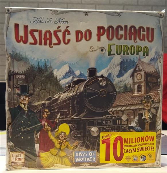 REBEL, GRA PLANSZOWA WSIASC DO POCIAGU: EUROPA (66
