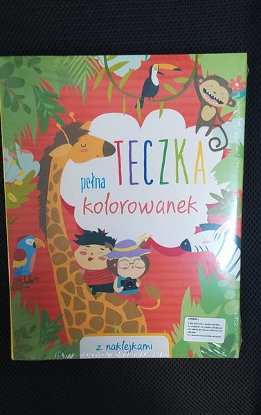 TECZKA PEŁNA KOLOROWANEK