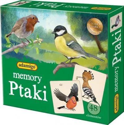 Adamigo, gra rodzinna Memory ptaki