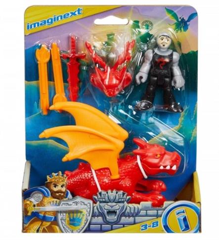 MATTEL IMAGINEXT ZAMEK OGNISTY SMOK 3+