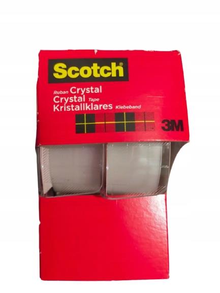 TAŚMA KLEJĄCA SCOTCH NA PODAJNIKU 19MM X 6M 2SZT