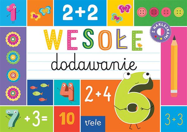 WESOŁE DODAWANIE. BLOK Z TEKTURĄ