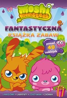FANTASTYCZNA KSIĄŻKA ZABAW PONAD 40 NAKLEJEK