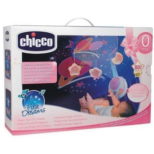 CHICCO KARUZELA NA ŁÓŻECZKO MAGIC STARS RÓŻOWA