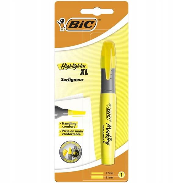 ZAKREŚLACZ BIC HIGHLIGHTER XL ŻÓŁTY SURLIGNEUR