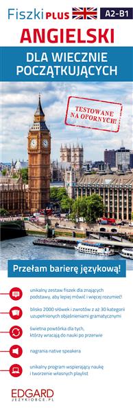 ANGIELSKI. FISZKI PLUS DLA WIECZNIE POCZĄTKUJĄCYCH