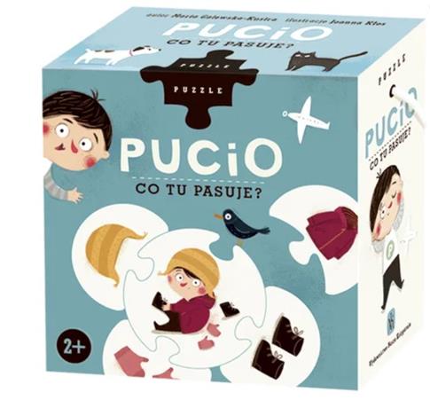 Wydawnictwo Nasza Księgarnia, puzzle, Pucio: Co tu