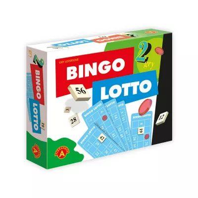 Zestaw 2 gier. Bingo + Lotto