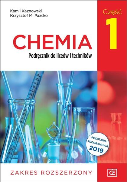 CHEMIA. PODRĘCZNIK DO LICEÓW I TECHNIKÓW. CZĘŚĆ 1.