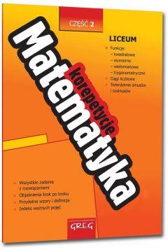 MATEMATYKA LO 2 KOREPETYCJE GREG