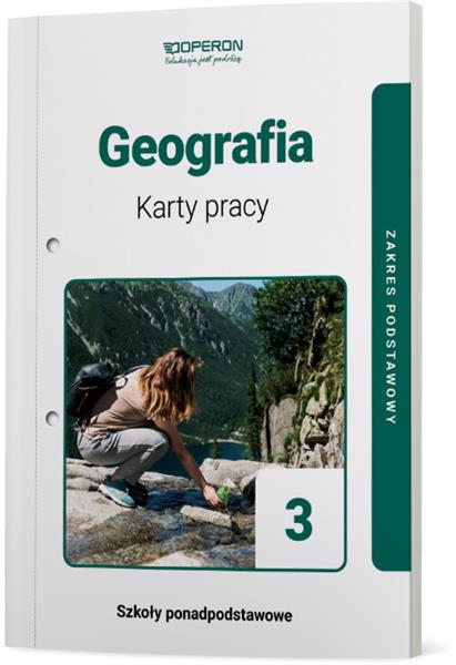 Geografia 3. Karty pracy ucznia dla szkół