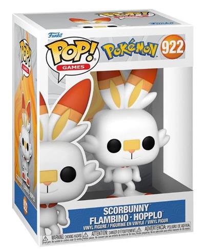 FUNKO POP!F.KOLEKCJONERSKA,GAMES:POKEMON,SCORBUNNY