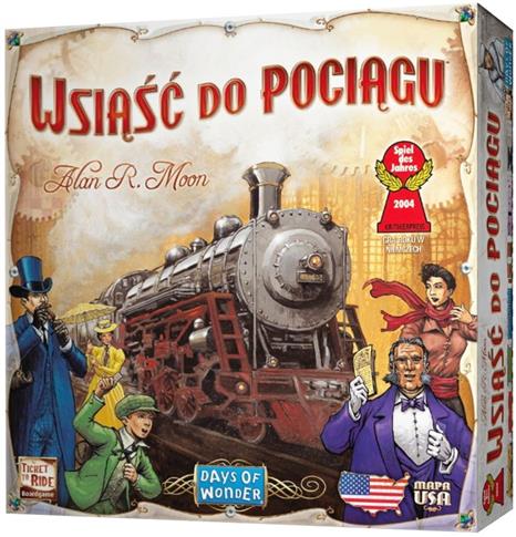 Rebel, gra planszowa Wsiąść do Pociągu: USA