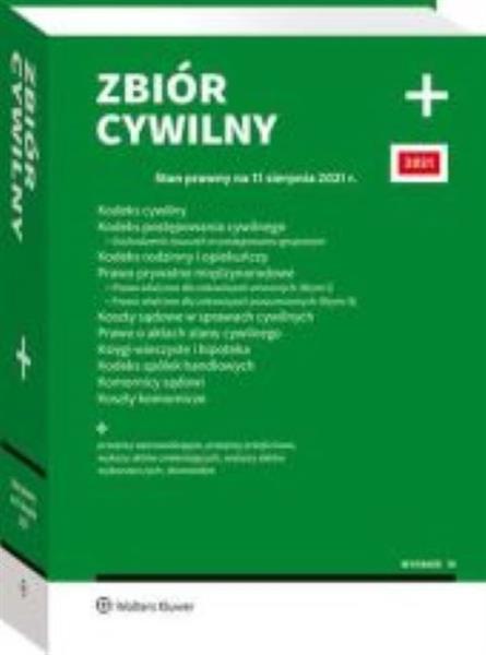 Zbiór cywilny PLUS. Stan prawny na 11 sierpnia