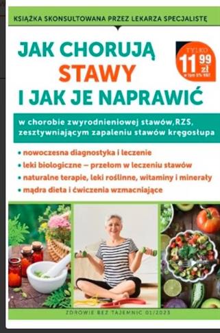 Jak choruja stawy i jak je naprawić