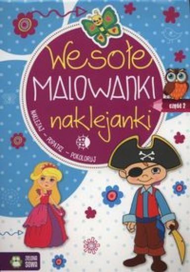 WESOŁE MALOWANKI NAKLEJANKI CZ.2