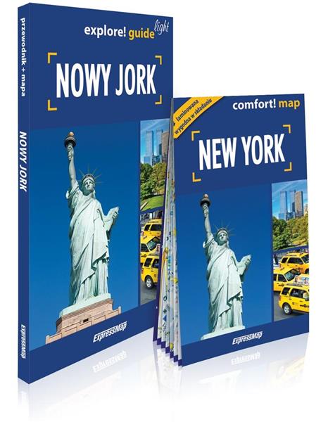 NOWY JORK LIGHT: PRZEWODNIK + MAPA