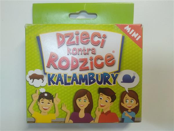 DZIECI KONTRA RODZICE KALAMBURY MINI GRA 6+
