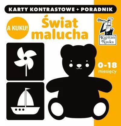 Świat Malucha. A kuku!  Karty kontrastowe + poradn