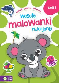 WESOŁE MALOWANKI NAKLEJANKI C.1