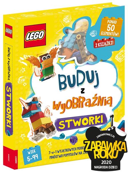 LEGO ICONIC. BUDUJ Z WYOBRAŹNIĄ. STWORKI