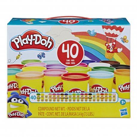PLAY-DOH - CIASTOLINA TUBY UZUPEŁNIAJĄCE 40-PAK