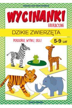 WYCINANKI EDUKACYJNE. DZIKIE ZWIERZĘTA LITERAT