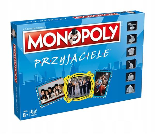 MONOPOLY, GRA STRATEGICZNA MONOPOLY PRZYJACIELE
