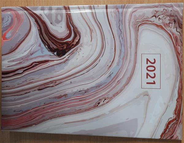 KALENDARZ KSIĄŻKOWY TYGODNIOWY 2021