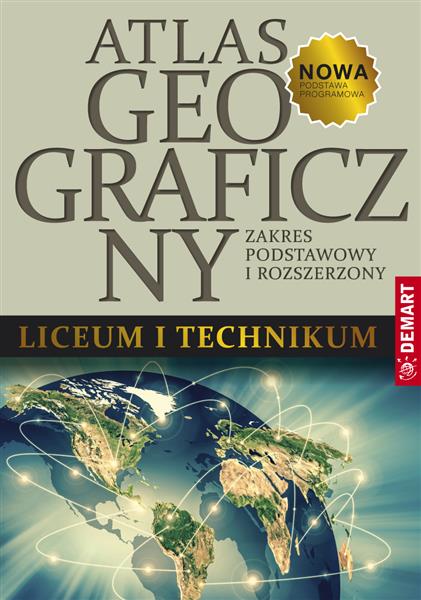 ATLAS GEOGRAFICZNY ZP+ZR DO LO I TECHNIKUMATLAS