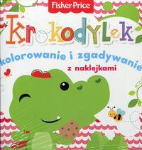 FISHER PRICE KROKODYLEK - KOLOROWANIE I ZGADYWANIE