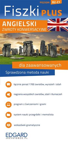 ANGIELSKI FISZKI PLUS ZWROTY KONWERSACYJNE DLA ZAA