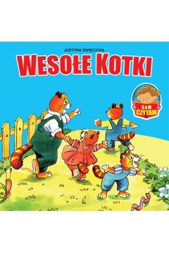WESOŁE KOTKI SAM CZYTAM J. ŚWIĘCICKA KARTON WILGA