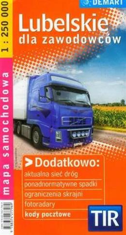 Lubelskie TIR - mapa dla zawodowców