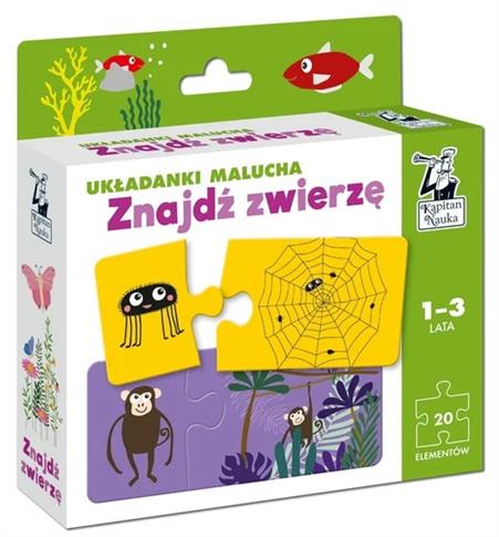 Kapitan nauka, puzzle, Układanki Malucha
