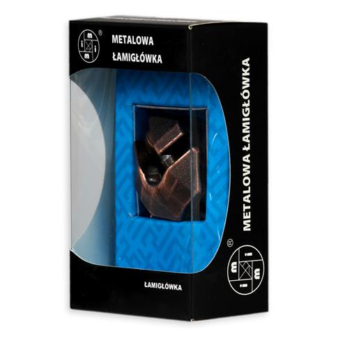 Mi-Toys, Łamigłówka metalowa (v2) 4, srebrny, 3 el